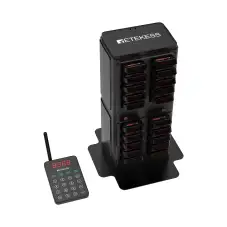 Retekess TD177 Sistema de localización para huéspedes y personal para montaje en pared Actualización completa del sistema de localización